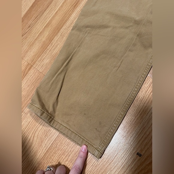 Carhartt Men's Rugged Flex Relaxed Fit Canvas Work Pants 40x32 dark khaki - Picture 9 of 9